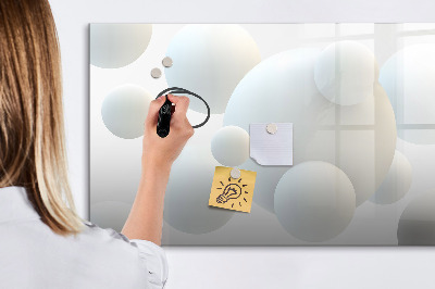 Magnetic dry erase board Space for memories and notes