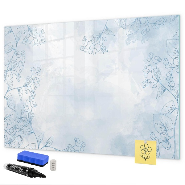 Dry erase board magnetic Space for memories and notes