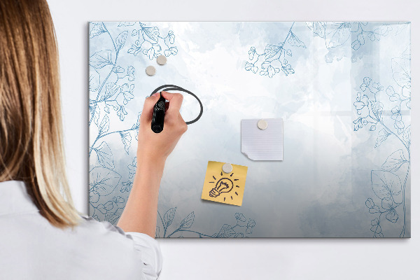 Dry erase board magnetic Space for memories and notes