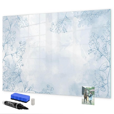 Dry erase board magnetic Space for memories and notes