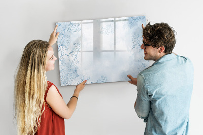 Dry erase board magnetic Space for memories and notes