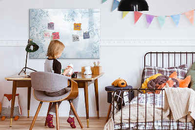 Dry erase board magnetic Space for memories and notes
