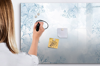 Dry erase board magnetic Space for memories and notes