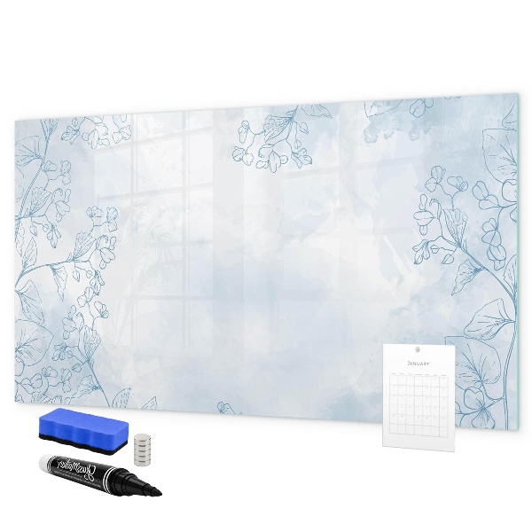 Dry erase board magnetic Space for memories and notes