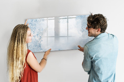Dry erase board magnetic Space for memories and notes