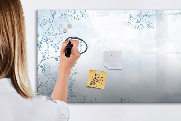 Dry erase board magnetic Space for memories and notes