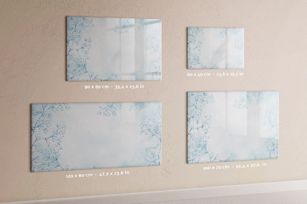 Dry erase board magnetic Space for memories and notes
