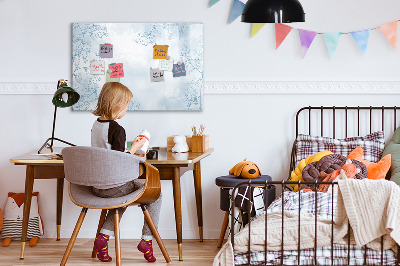 Dry erase board magnetic Space for memories and notes