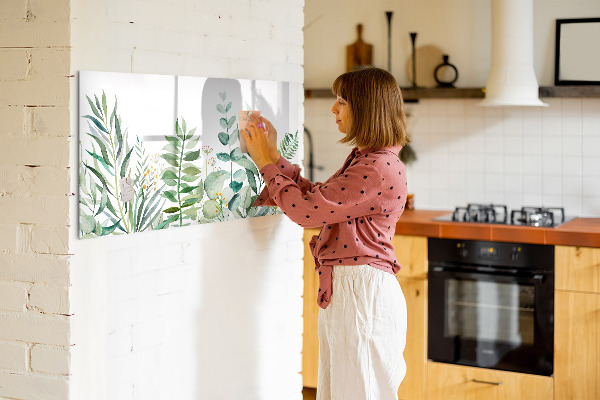 Dry erase board magnetic Green board for notes and photos