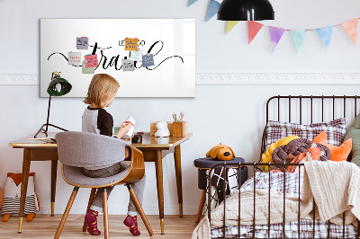 Dry erase board magnetic Travel souvenirs and memories