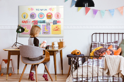 Magnetic dry erase board A motivational board full of inspiration