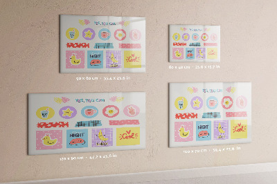 Magnetic dry erase board A motivational board full of inspiration
