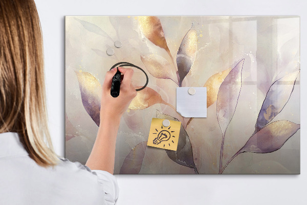 Dry erase board magnetic Creative board for photos and notes