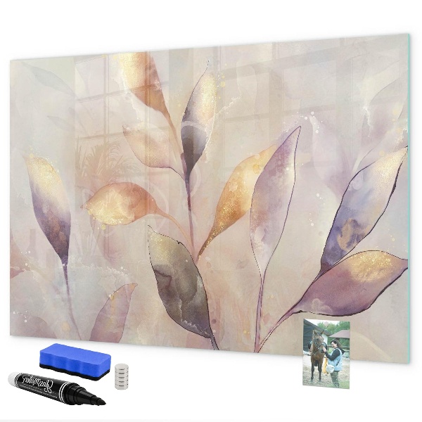 Dry erase board magnetic Creative board for photos and notes