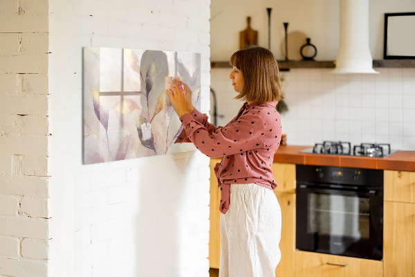Dry erase board magnetic Creative board for photos and notes