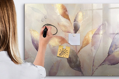Dry erase board magnetic Creative board for photos and notes