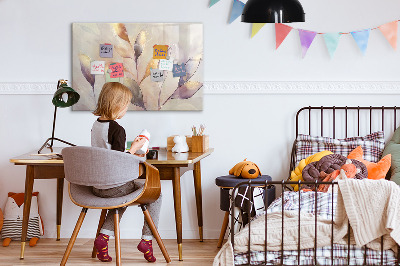 Dry erase board magnetic Creative board for photos and notes