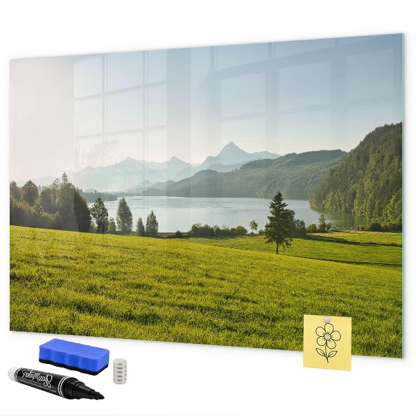 Magnetic dry erase board A creative space to showcase your memories