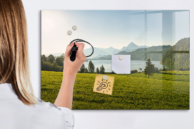 Magnetic dry erase board A creative space to showcase your memories