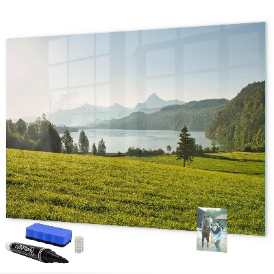 Magnetic dry erase board A creative space to showcase your memories