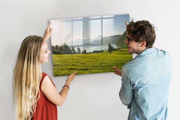 Magnetic dry erase board A creative space to showcase your memories