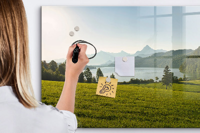 Magnetic dry erase board A creative space to showcase your memories