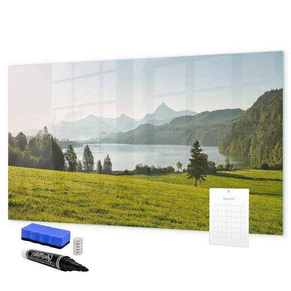 Magnetic dry erase board A creative space to showcase your memories