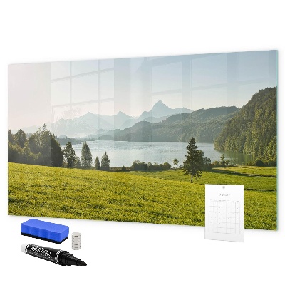 Magnetic dry erase board A creative space to showcase your memories