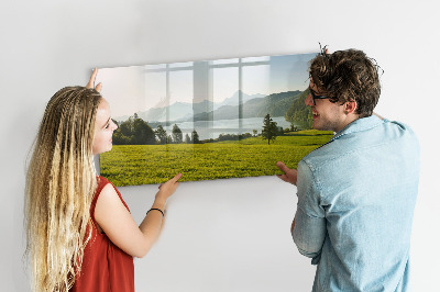 Magnetic dry erase board A creative space to showcase your memories