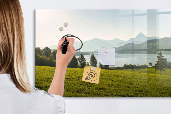 Magnetic dry erase board A creative space to showcase your memories