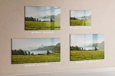 Magnetic dry erase board A creative space to showcase your memories