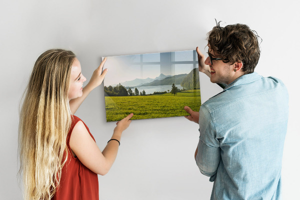 Magnetic dry erase board A creative space to showcase your memories