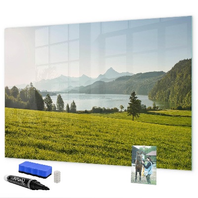 Magnetic dry erase board A creative space to showcase your memories