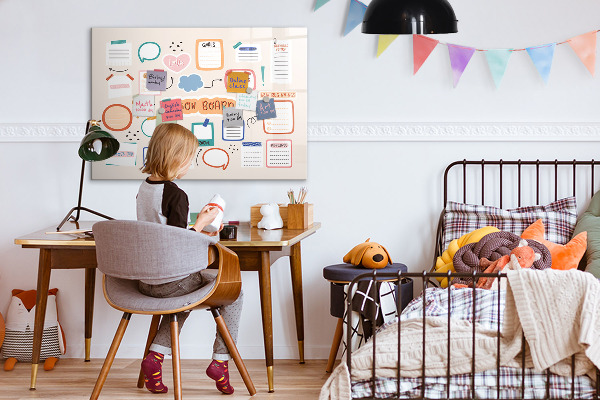 Magnetic dry erase board Creative Inspiration and Goal Board