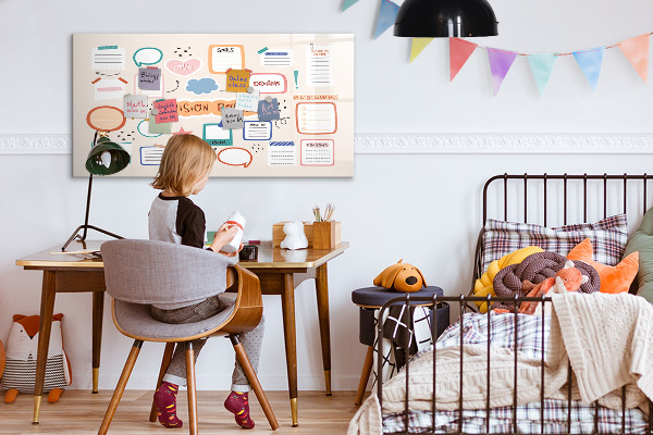 Magnetic dry erase board Creative Inspiration and Goal Board
