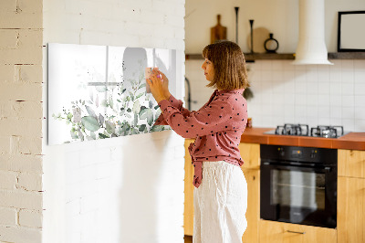 Dry erase board magnetic Decorative board for photos and notes