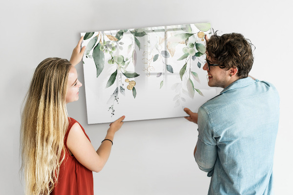 Magnetic dry erase board Creative photo display board
