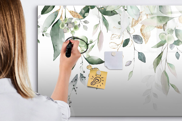 Magnetic dry erase board Creative photo display board
