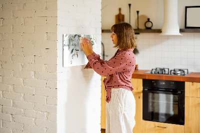 Magnetic dry erase board Creative photo display board
