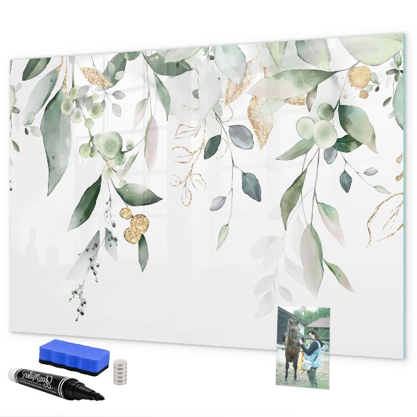 Magnetic dry erase board Creative photo display board