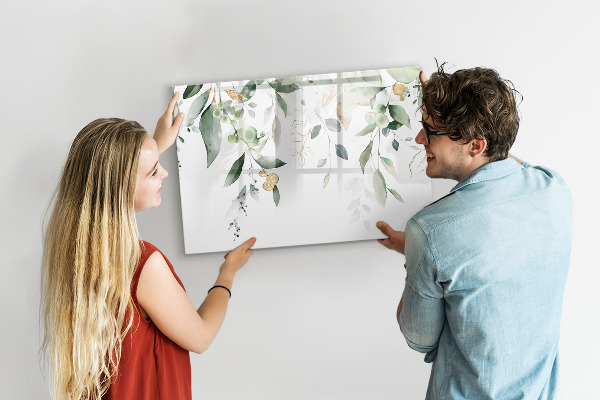Magnetic dry erase board Creative photo display board