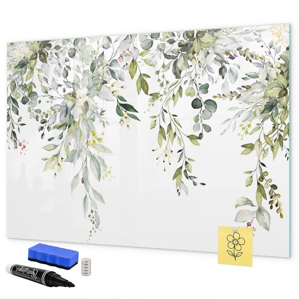 Magnetic dry erase board Creative board for photos and notes