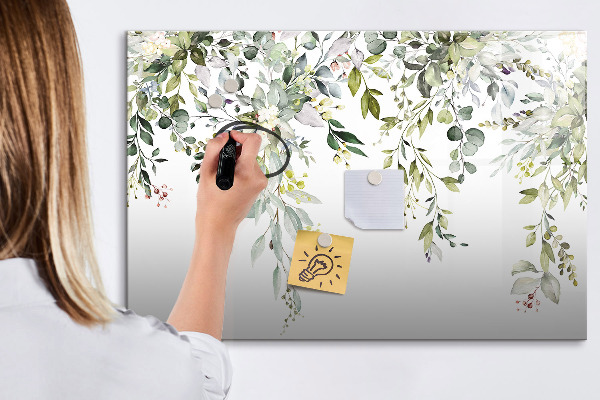 Magnetic dry erase board Creative board for photos and notes