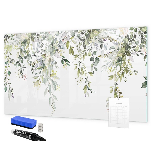Magnetic dry erase board Creative board for photos and notes