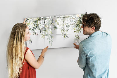 Magnetic dry erase board Creative board for photos and notes