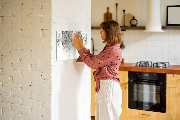 Magnetic dry erase board Creative board for photos and notes
