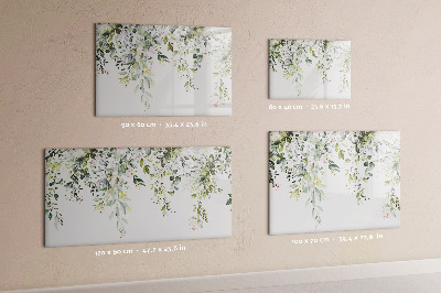 Magnetic dry erase board Creative board for photos and notes