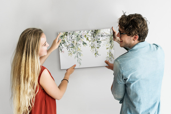 Magnetic dry erase board Creative board for photos and notes