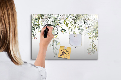 Magnetic dry erase board Creative board for photos and notes