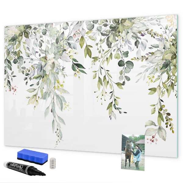 Magnetic dry erase board Creative board for photos and notes